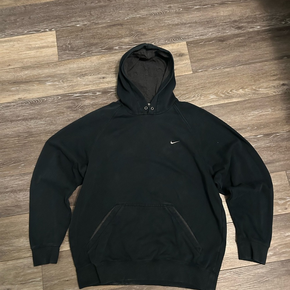 Nike Charcoal and Black Hoodie